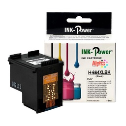 [AT-INKH664BK] CARTUCHO DE TINTA COMPATIBLE HEP 664XL NEGRO