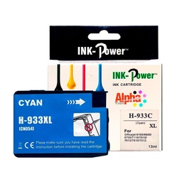 [AT-INKH933C] CARTUCHO DE TINTA COMPATIBLE HEP 933XL CYAN
