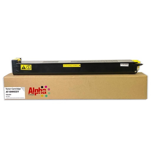 [AT-SHMX51Y] TONER COMPATIBLE SHP MX-4110 MX-5110 MX-51 AMARILLO