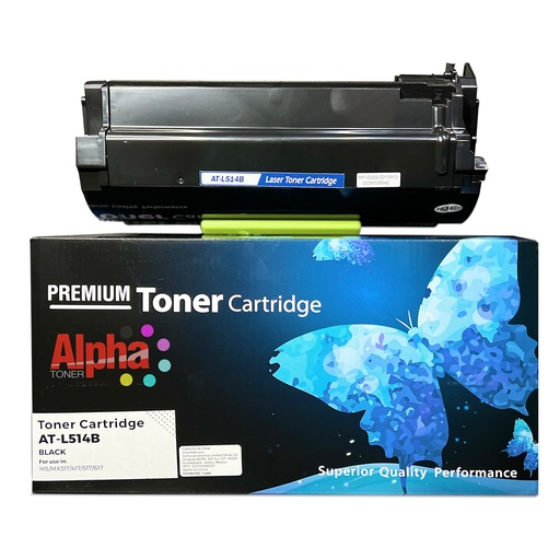 [AT-L514B] TONER COMPATIBLE LEX 514B MS317/MS417/MS517