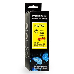 [HGTA-100MLY] 100 ML DE TINTA COMPATIBLE HEP PARA IMPRESORAS GT / INKTANK ALPHAINK AMARILLO