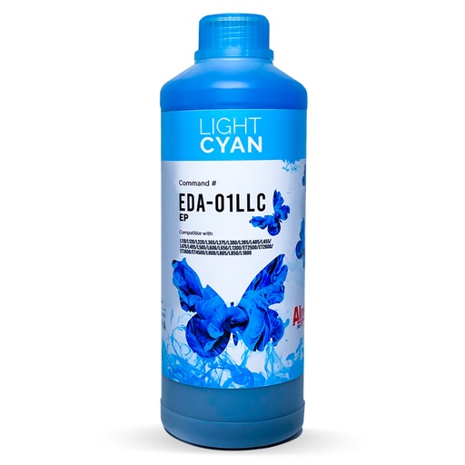 [EDA-01LLC] LITRO DE TINTA COMPATIBLE EP DYE ALPHAINK CYAN LIGHT