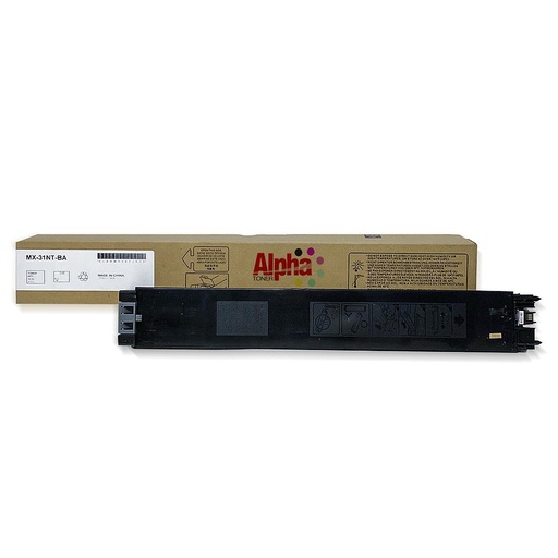 [AT-SHMX31BK] TONER COMPATIBLE SHP MX-2600N / MX-3100N MX-31 NEGRO