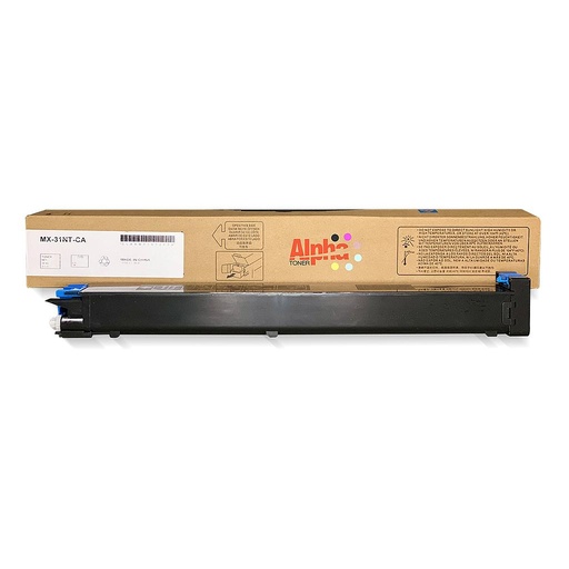 [AT-SHMX31C] TONER COMPATIBLE SHP MX-2600N / MX-3100N / MX-4100N / MX-5001N MX-31 CYAN