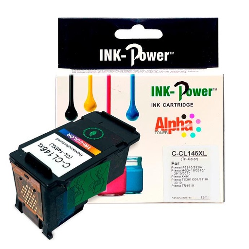 [AT-INKC146C] CARTUCHO DE TINTA COMPATIBLE CN 146XL COLOR