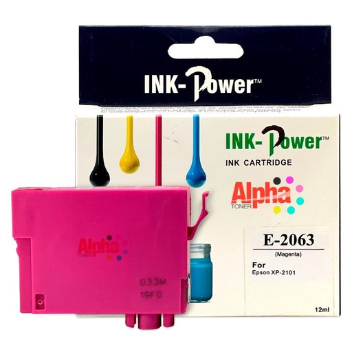 [AT-INKE206M] CARTUCHO DE TINTA COMPATIBLE EP 206 MAGENTA