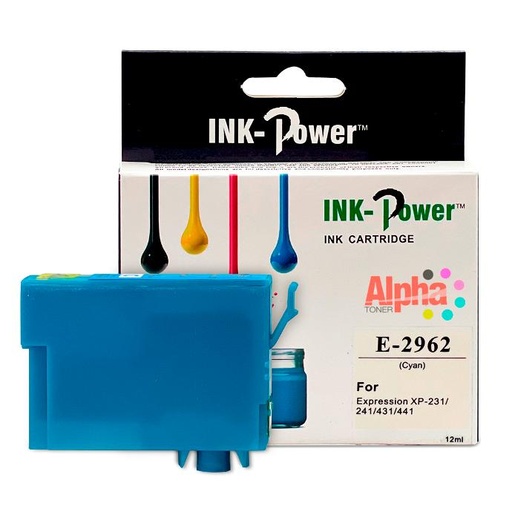 [AT-INKE296C] CARTUCHO DE TINTA COMPATIBLE EP 296 CYAN XP-231