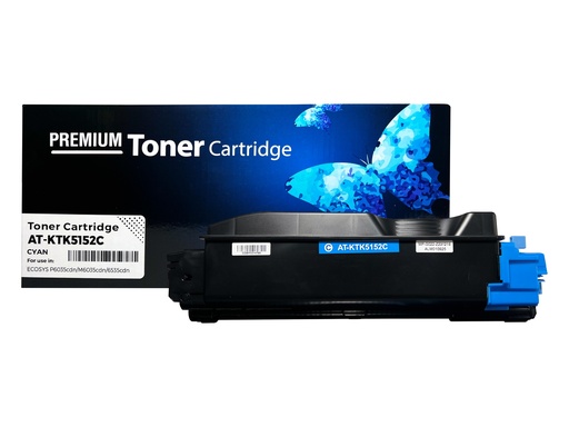 [AT-KTK5152C] TONER COMPATIBLE KYO TK-5152 CYAN