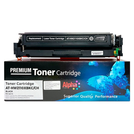 [AT-HW2110XBKC/CH] TONER COMPATIBLE HEP W2110X NEGRO CON CHIP