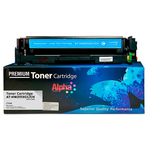 [AT-HW2111XCC/CH] TONER COMPATIBLE HEP W2111X CYAN CON CHIP