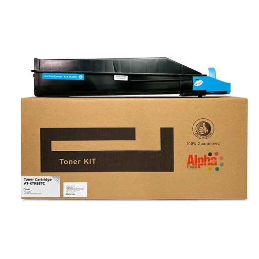[AT-KTK857C] TONER COMPATIBLE KYO TK-857 CYAN