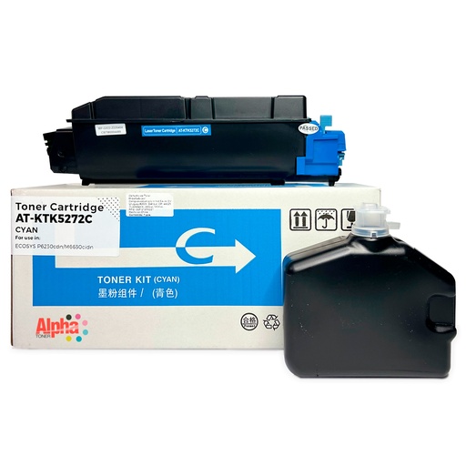 [AT-KTK5272C] TONER COMPATIBLE KYO TK-5272 CYAN