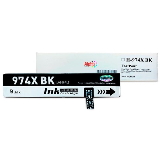 [AT-INKH974XLBK] CARTUCHO DE TINTA COMPATIBLE HEP 974XL NEGRO