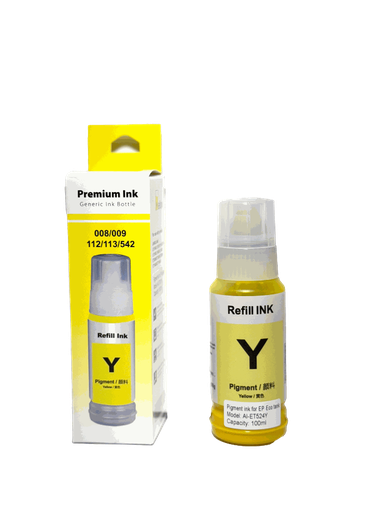 [AI-ET524Y] BOTE DE TINTA COMPATIBLE EP T524 100ML AMARILLO