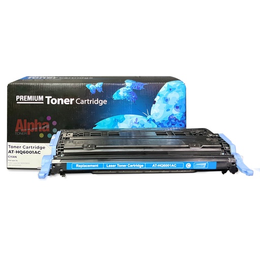 [AT-HQ6001AC] TONER COMPATIBLE HEP Q6001 C 124A CYAN