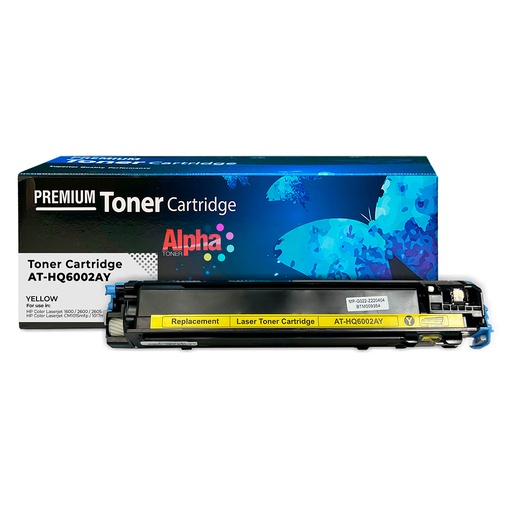 [AT-HQ6002AY] TONER COMPATIBLE HEP Q6002 Y 124A AMARILLO