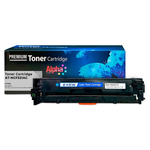 [AT-HCF321AC] TONER COMPATIBLE HEP CF321A CYAN