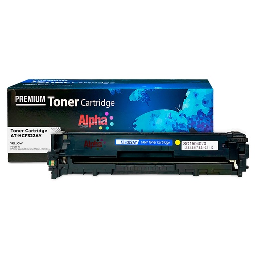 [AT-HCF322AY] TONER COMPATIBLE HEP CF322A AMARILLO