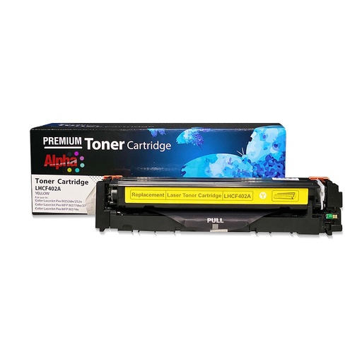 [AT-HCF402A/C045Y] TONER COMPATIBLE HEP CF402A / CAN 045 AMARILLO