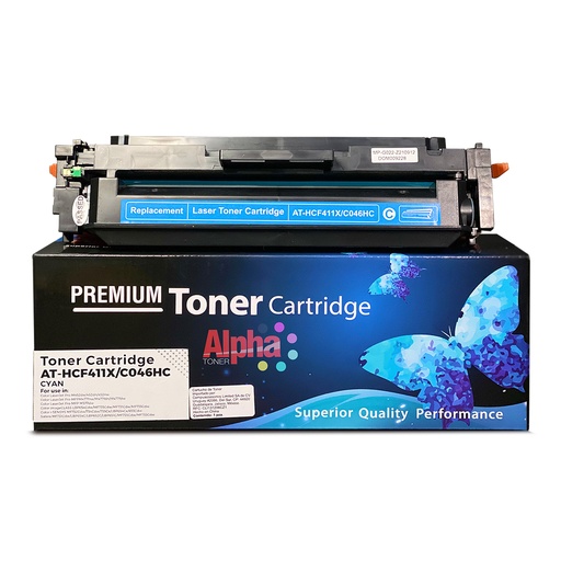 [AT-HCF411X/C046HC] TONER COMPATIBLE HEP CF411X CYAN