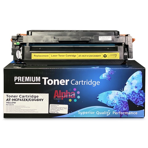 [AT-HCF412X/C046HY] TONER COMPATIBLE HEP CF412X AMARILLO