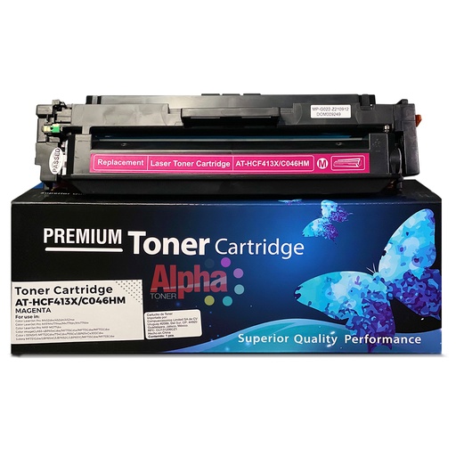 [AT-HCF413X/C046HM] TONER COMPATIBLE HEP CF413X MAGENTA