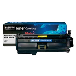[AT-HCE262AY] TONER COMPATIBLE HEP CE262A AMARILLO