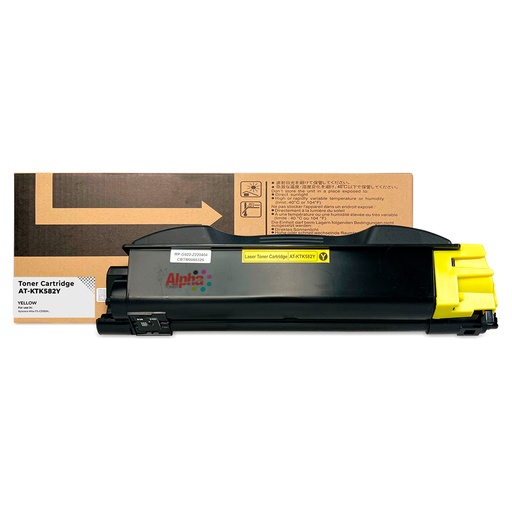 [AT-KTK582Y] TONER COMPATIBLE KYO TK-582 AMARILLO