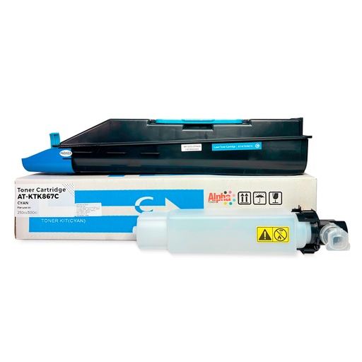 [AT-KTK867C] TONER COMPATIBLE KYO TK-867 CYAN