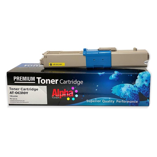 [AT-OC310Y] TONER COMPATIBLE OKD C310 AMARILLO