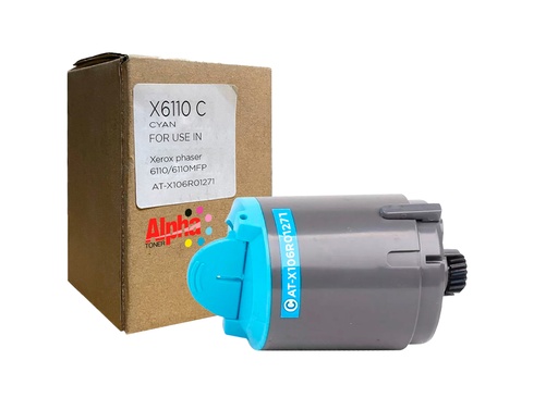 [AT-X106R01271 ] TONER COMPATIBLE XE 6110 CYAN