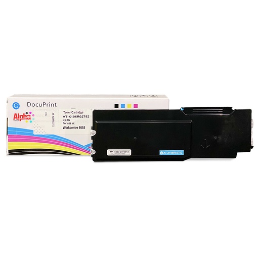 [AT-X106R02752] TONER COMPATIBLE XE 6655 CYAN